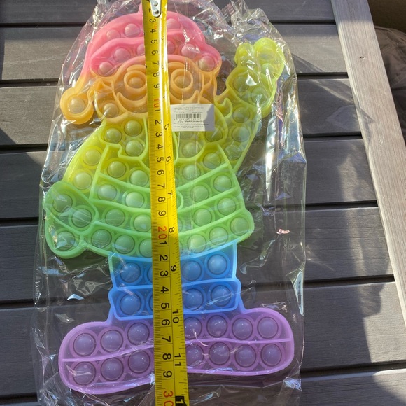 Xlarge Santa Christmas fidget bubble pop toy 11x7 - Picture 1 of 3